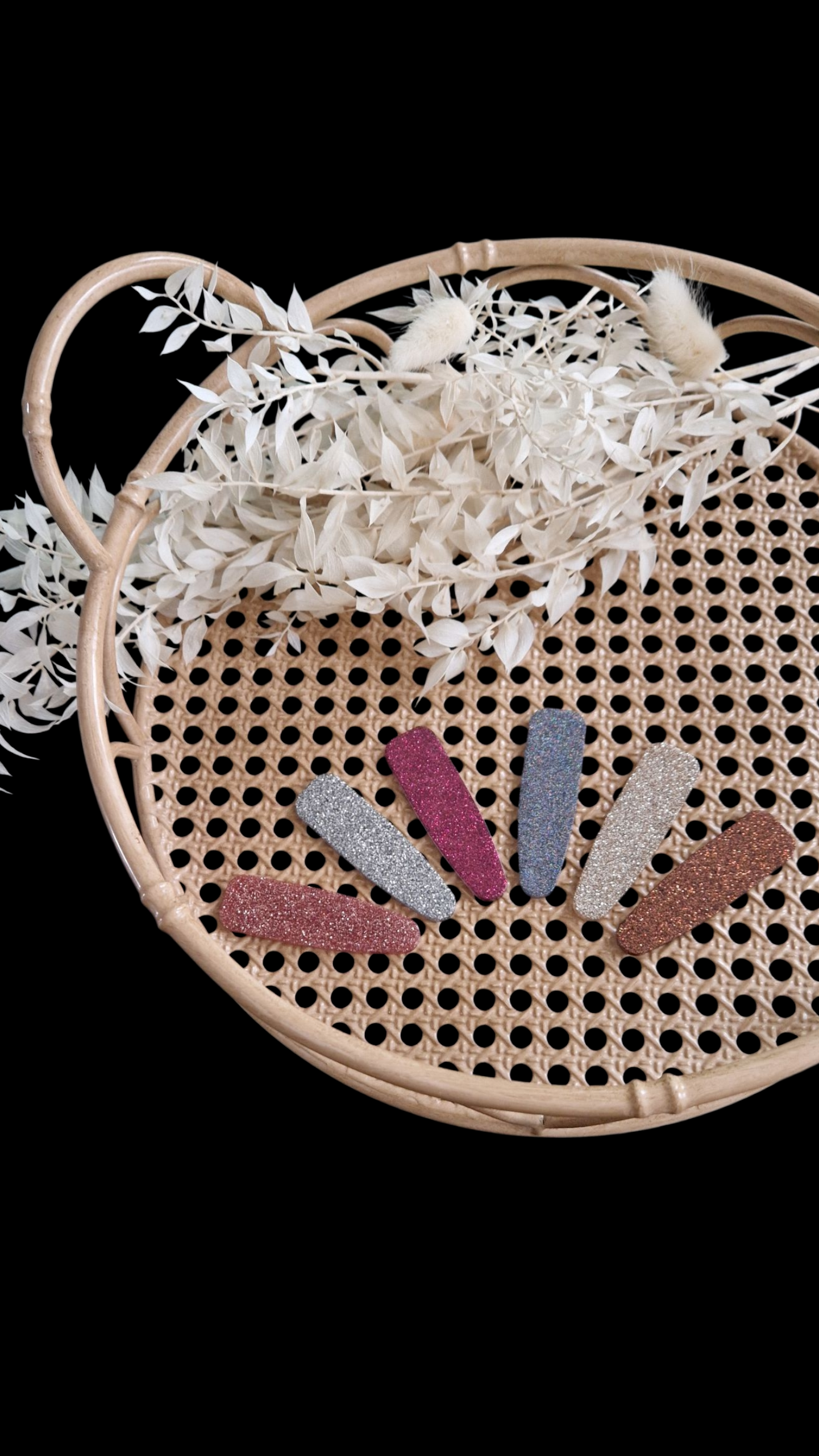 Collection Barrettes - Les Petites Paillettes - Barrette goutte plaque