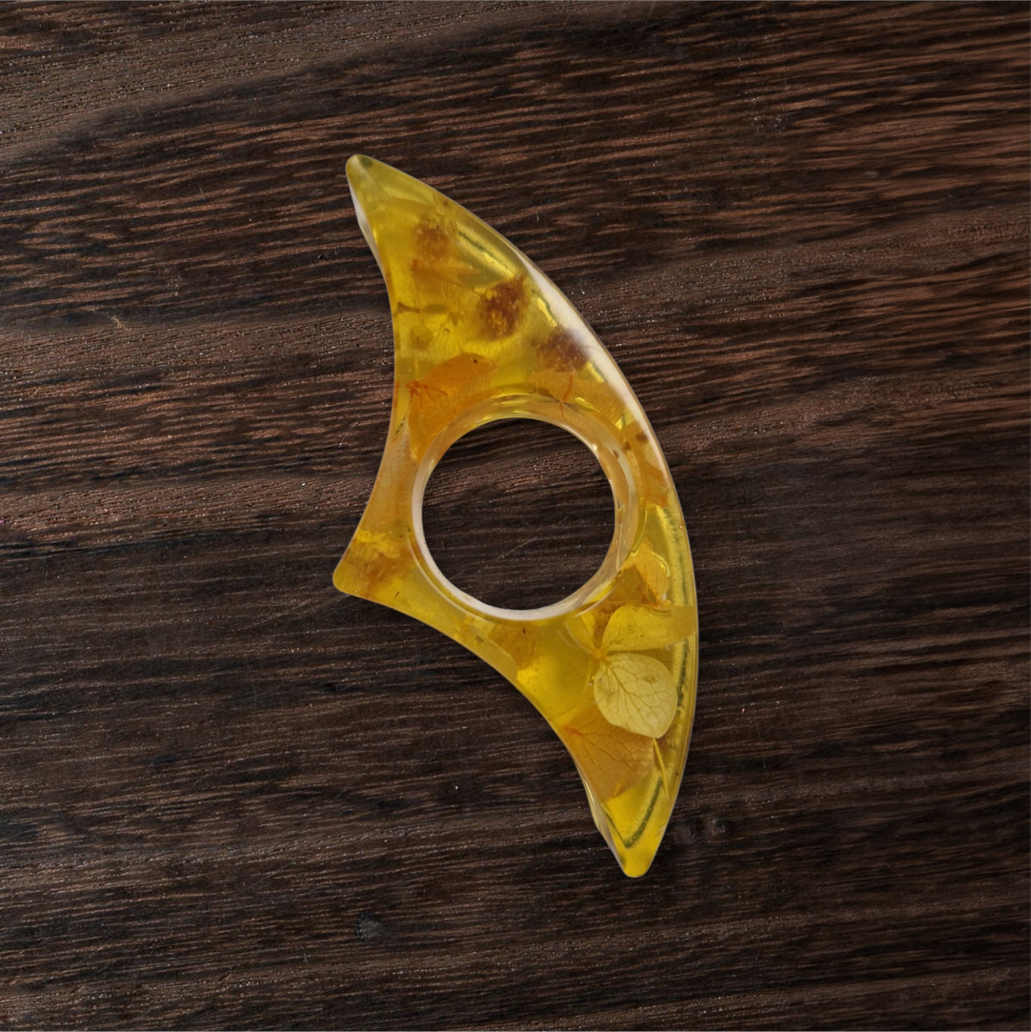 Collection Accessoires Fleurs Séchées - Bague de lecture ovale