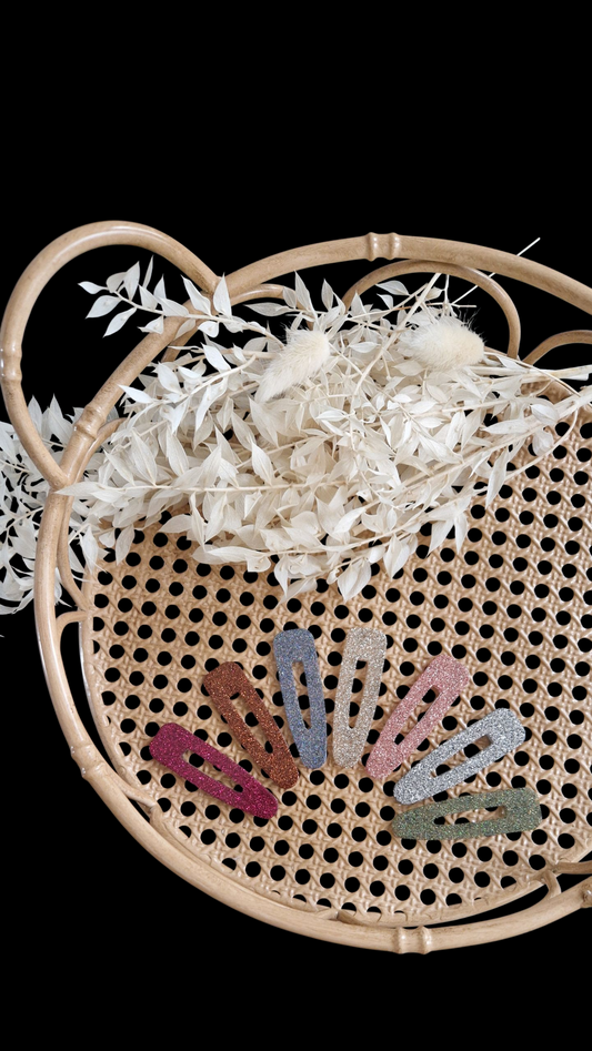 Collection Barrettes - Les Petites Paillettes - Barrette goutte Grand Modèle