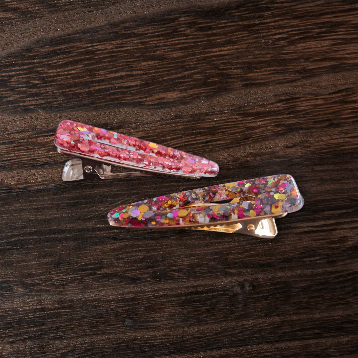 Collection Barrettes - Les Scintillantes - Barrette Goutte Petit Modèle