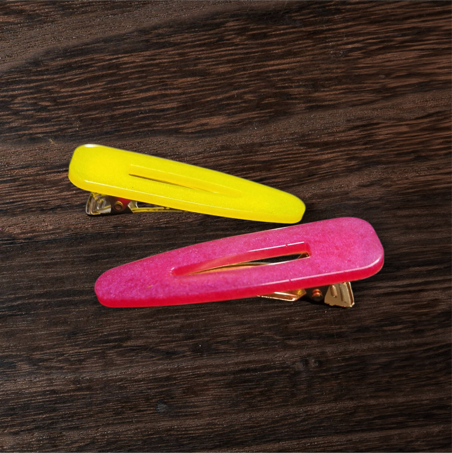 Collection Barrettes - Les Unies - Barrette goutte Grand Modèle