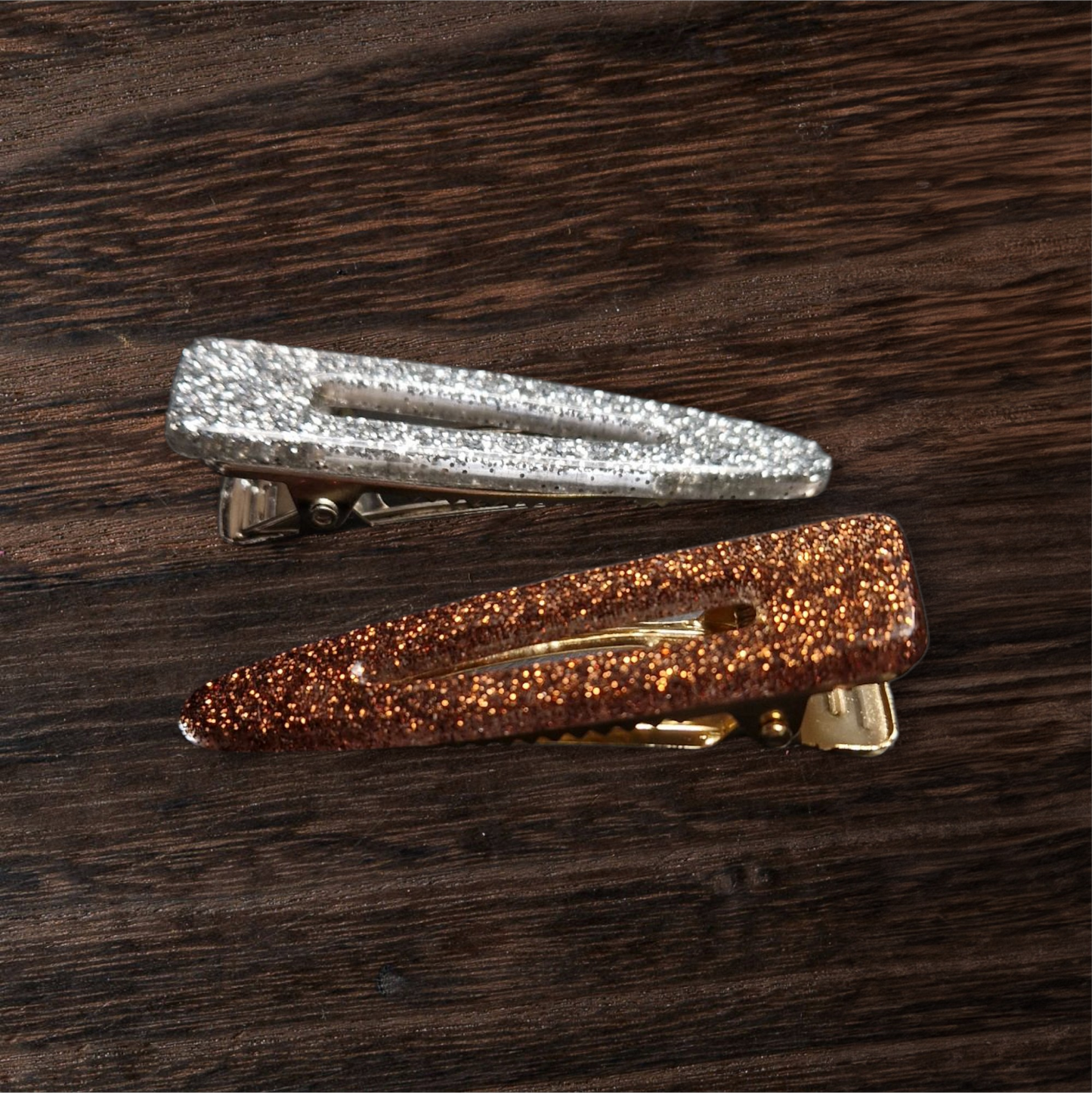 Collection Barrettes - Les Petites Paillettes - Barrette goutte Petit Modèle