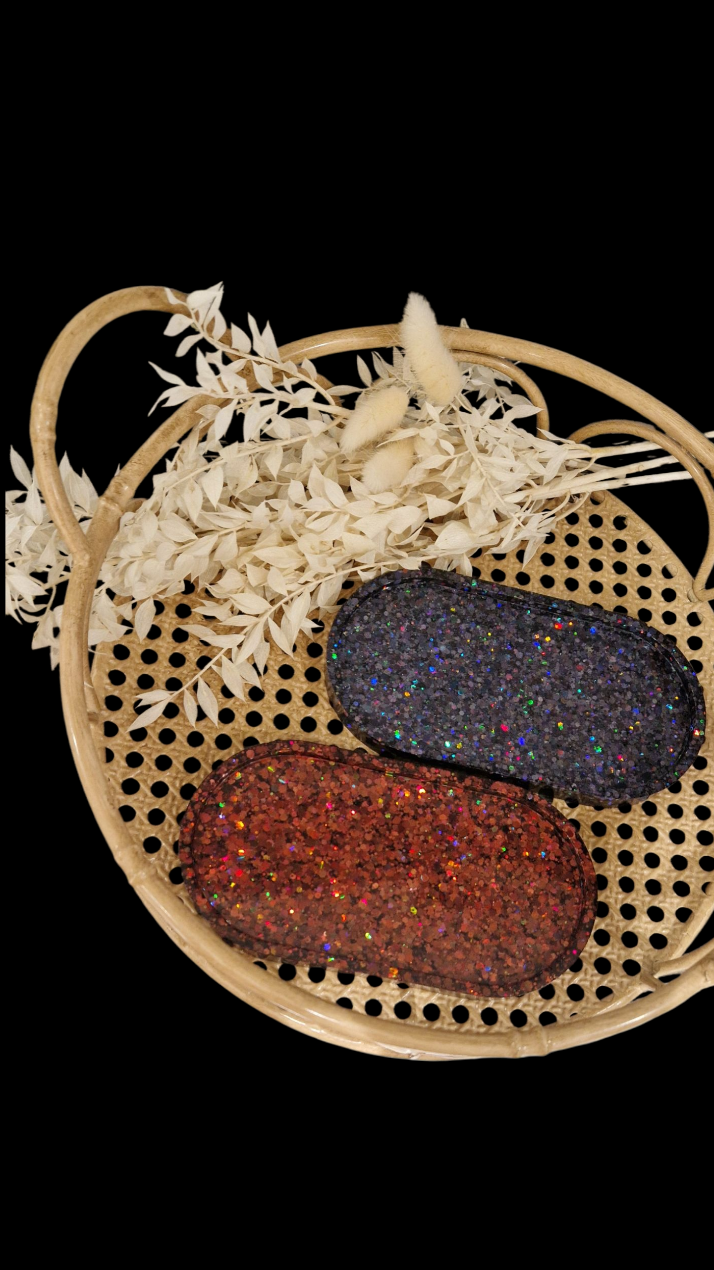 Collection Accessoires Pailletée - Plateau ovale