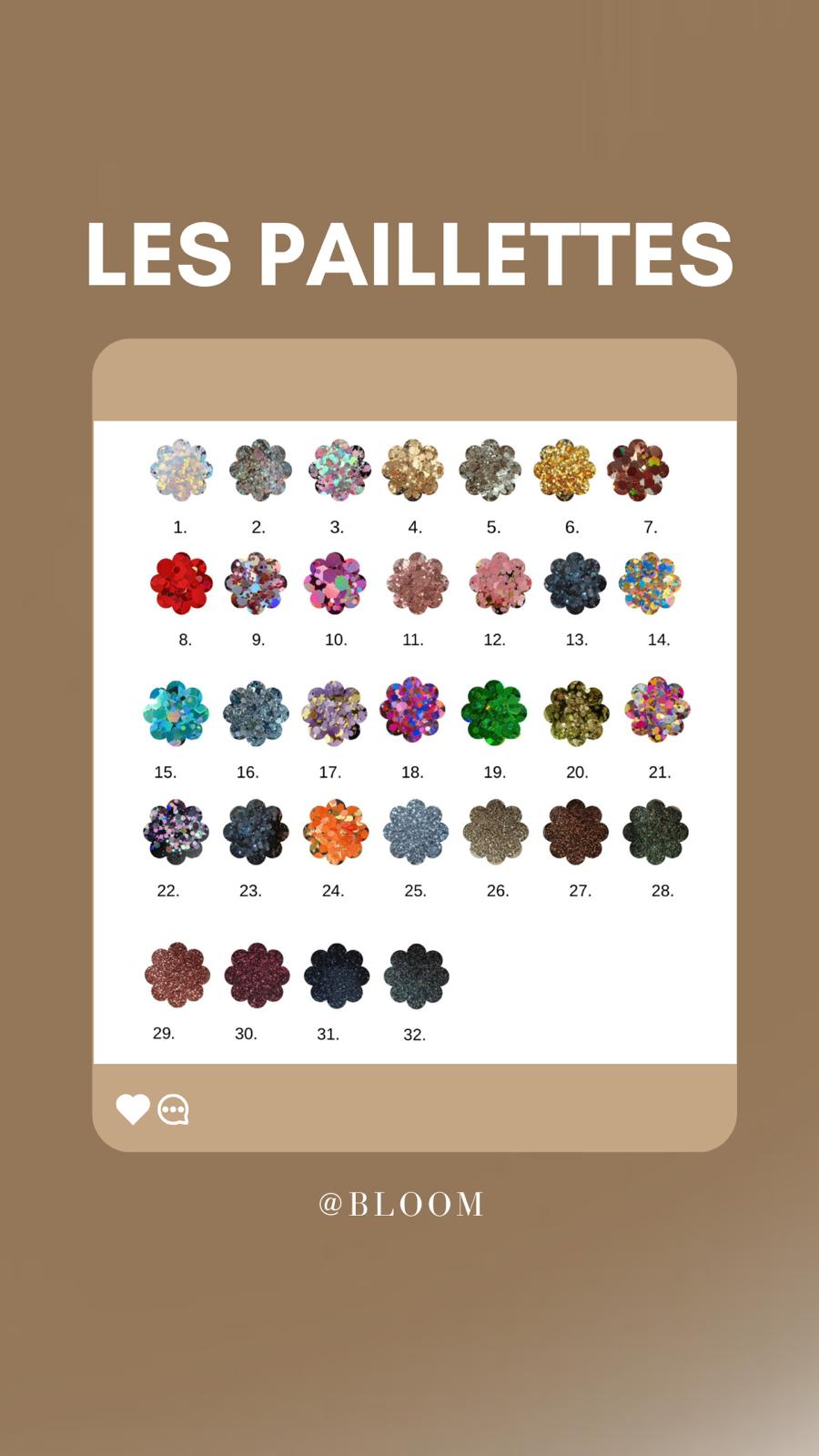 Collection Accessoires Pailletée - Vase classique