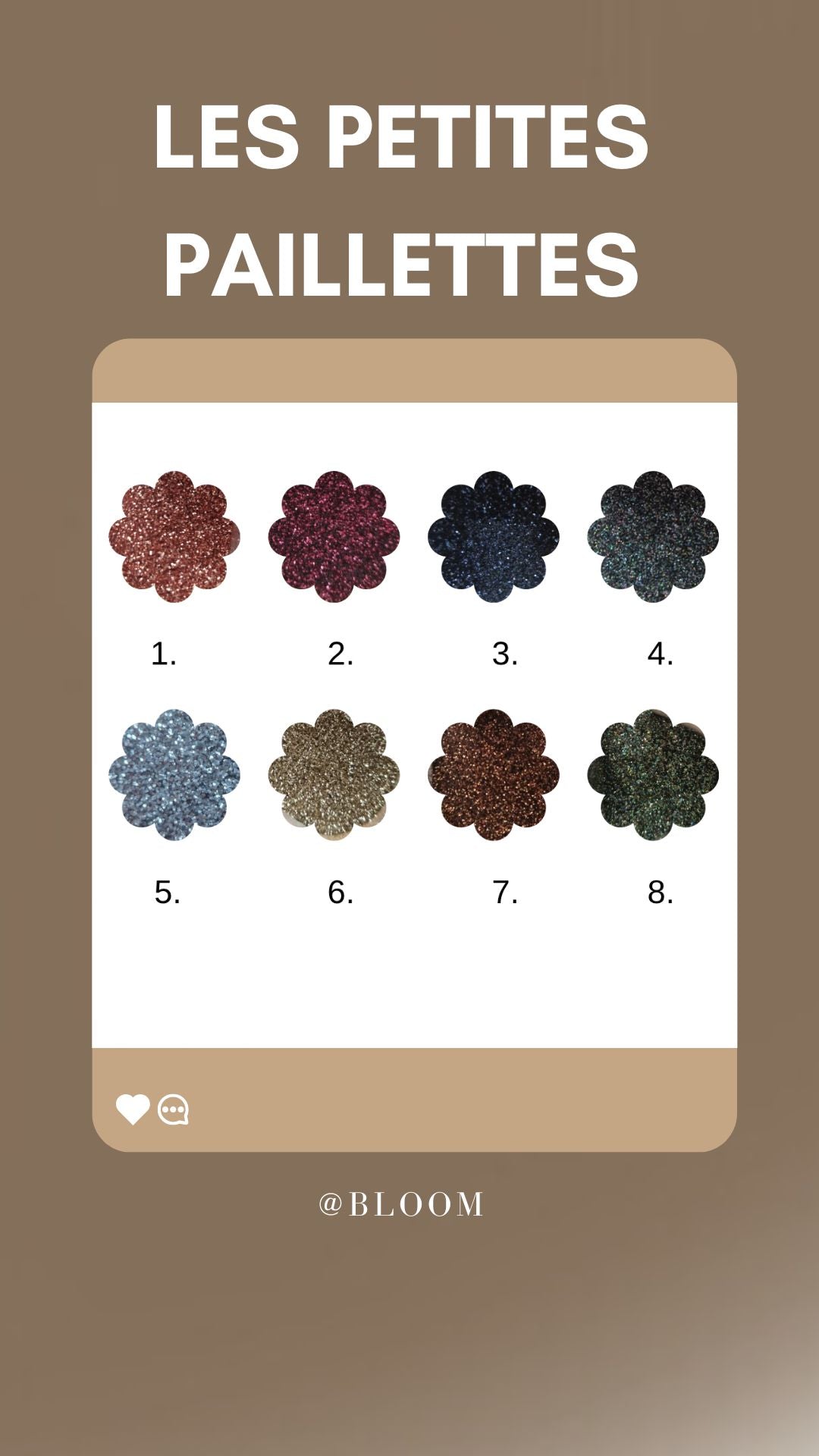 Collection Flora - Les Petites Paillettes