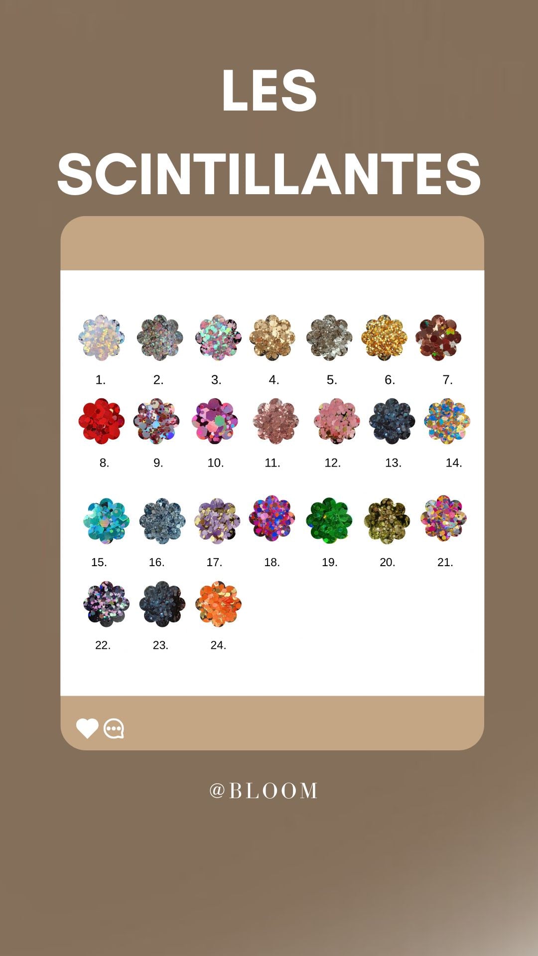 Collection Flora - Les Scintillantes